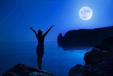 girl moon